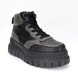 Chunky-soled high-top sneakers La Bottine souriante